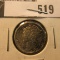 1925 P Mercury Dime , Toned AU.