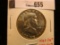 1955 P Franklin Half Dollar, BU toned.