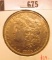 1883 O Morgan Silver Dollar, Almost Uncirculated++.