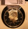 2001 S 90% Silver Proof Kennedy Half Dollar.