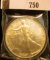 1986 American Eagle Silver One Ounce Dollar, BU in capsule, first year of Issue.