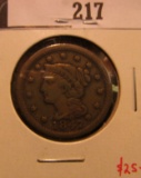 1847 U.S. Large Cent.