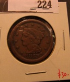 1853 U.S. Large Cent. Fine.