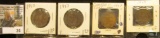 (4) 1917 Canada Large Cents, 2 fine, 2 VF.