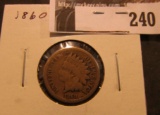 1860 U.S. Indian Head Cent