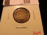 1864 U.S. Copper-nickel Indian Head Cent. Fine.