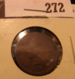 1878 U.S. Indian Head Cent.