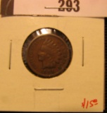 1894 U.S. Indian Head Cent, Fine, Better date.