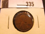 1922 D Lincoln Cent, VG.