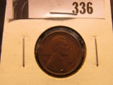 1922 D Lincoln Cent, VF.