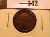 1925 P Lincoln Cent, Uncirculated with spots.