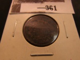 1866 U.S. Two Cent Piece, Fine.