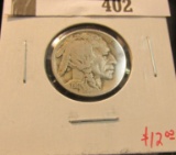 1917 Buffalo nickel, VF.