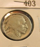 1917 D Buffalo nickel, VG.