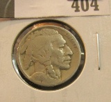 1918 Buffalo nickel, VG.