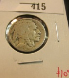 1925 D Buffalo nickel, G.