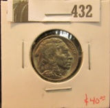 1938 D Buffalo nickel, Gem BU, lightly toned SCREAMER!