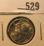 1936 P Mercury Dime , BU 65+ SCREAMER