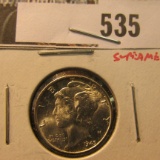 1945 S Mercury Dime , BU 65+ FSB SCREAMER