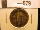 1930 P Standing Liberty quarter, VG.