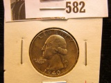 1940 P Washington Quarter, Brilliant Uncirculated.