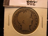 1899 O Barber Half Dollar, Good.