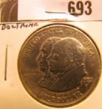 1923 S Monroe Doctrine Commemorative Half Dollar, EF+.