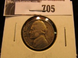 1955 P Proof Jefferson Nickel.