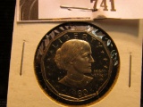 1980 S Proof Susan B. Anthony Dollar.