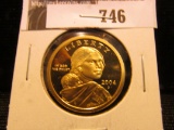 2004 S Proof Sacgawea Dollar.