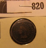 1869 Indian head cent