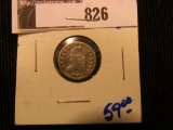 1831 Bust half dime