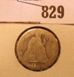 1889 Seated Liberty dime