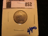 1835 Bust half dime