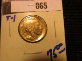 1913 type 1 Buffalo nickel