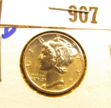 1939-D Mercury Dime