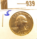 1938-S Washingon quarter