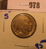 1915-S better date Buffalo nickel