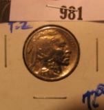 1913 type 2 Buffalo nickel