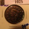 1025.           1833 CORONET HEAD LARGE CENT