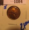 1084.           1913 S wheat cent