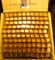 1191.           (95) 1963 P Brilliant Uncirculated Rolls of Lincoln Cents stored in plastic tubes. (