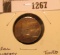 1267.           1883 With Cents Liberty 