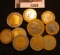 1269.           Group of Ten Bi-metal Foreign Coins.