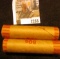 1288.           (2) Full Rolls of U.S. Cents with a Wheat Cent on one end and a Indian Head Cent on