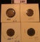 1368.           1882, 1883, 1887, & 1888 Indian Head Cents.
