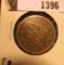 1396.           1845 U.S. Large Cent, Fine.
