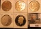 1405.           1971 P, D, 72 D, 76 D Type II BU, & 78 S Proof Eisenhower Dollars.