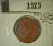 1575.           1851 U.S. Half Cent, Red-Brown Uncirculated. Mintage 147,672.