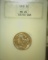 1585.           1919 P Buffalo Nickel slabbed 